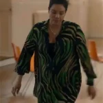 Molly Sardana Fool Me Once 2024 Green Printed Shirt