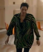 Molly Sardana Fool Me Once 2024 Green Printed Shirt