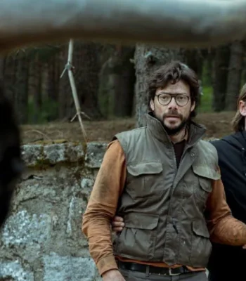 El Professor Money Heist Season 03 Grey Color Vest