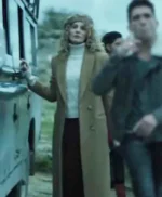 Mónica Gaztambide Money Heist Brown Long Coat