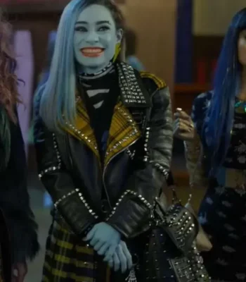 Monster High 2 Frankie Stein Black Studded Leather Jacket