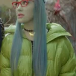 Monster High 2 Lilah Fitzgerald Green Puffer Jacket