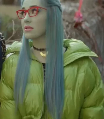 Monster High 2 Lilah Fitzgerald Green Puffer Jacket