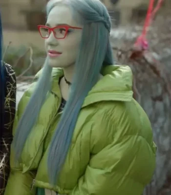 Monster High 2 Lilah Fitzgerald Green Puffer Jacket