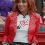 Monster High 2 Toralei Stripe Red Cropped Leather Jacket
