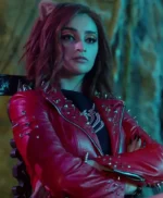 Monster High 2 Toralei Stripe Red Cropped Leather Jacket