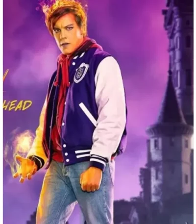 Monster High Heath Burns Varsity Bomber Jacket