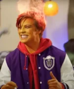 Monster High Heath Burns Varsity Bomber Jacket