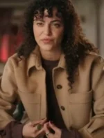 Moon Knight 2022 Layla El Faouly Wool Brown Coat