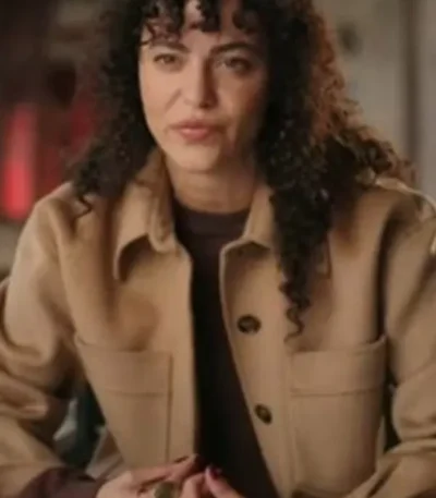 Moon Knight 2022 Layla El Faouly Wool Brown Coat
