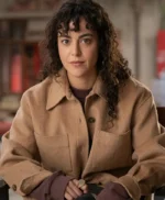 Moon Knight 2022 Layla El Faouly Wool Brown Coat