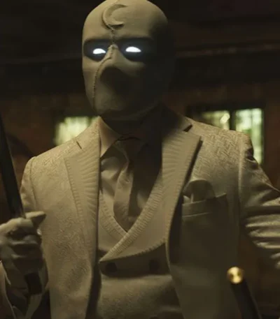 Moon Knight 2022 Oscar Isaac White Blazer