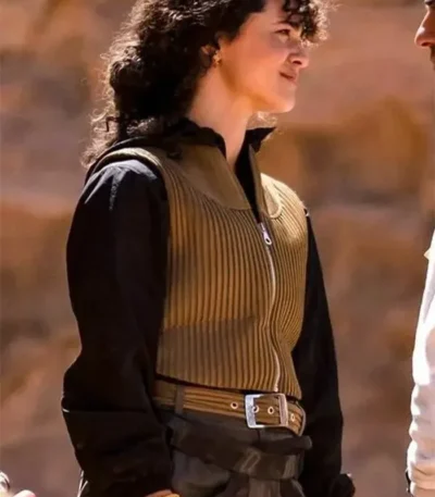Moon Knight May Calamawy Cord Brown Vest