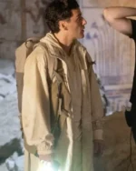 Moon Knight Oscar Isaac White Long Trench Coat