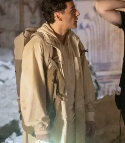 Moon Knight Oscar Isaac White Long Trench Coat