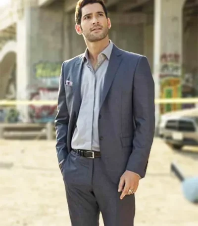 Morningstar Lucifer Grey Wool Suit