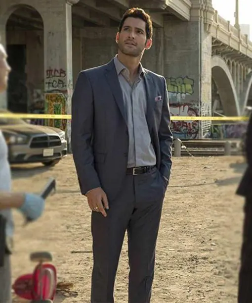 Morningstar Lucifer Grey Wool Suit Morningstar Lucifer Grey Wool Suit