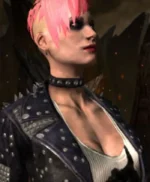 Mortal Kombat 11 Cassie Cage Punk Studded Jacket