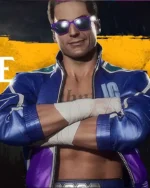 Mortal Kombat 11 Game Johnny Cage Blue Jacket