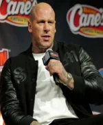 Mortal Kombat 2 Event Martyn Ford Black Varsity Jacket