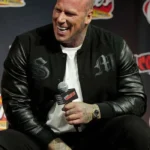 Mortal Kombat 2 Event Martyn Ford Black Varsity Jacket