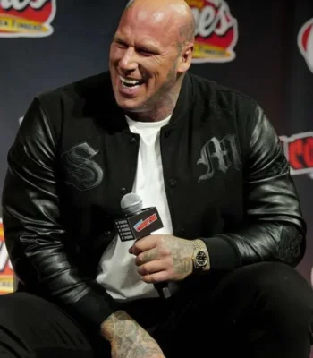 Mortal Kombat 2 Event Martyn Ford Black Varsity Jacket