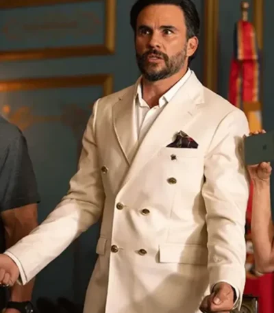 Movie Freelance Juan Venegas Beige Blazer