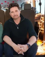 Movie Holiday Road 2023 Warren Christie Pullover Jacket