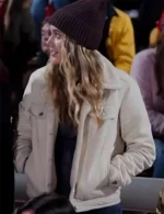 Moxie 2021 Kaitlynn White Denim Jacket