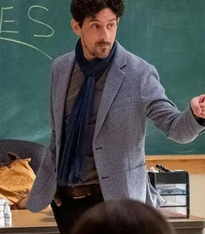 Mr. Shapiro Never Have I Ever Grey Blazer Coat