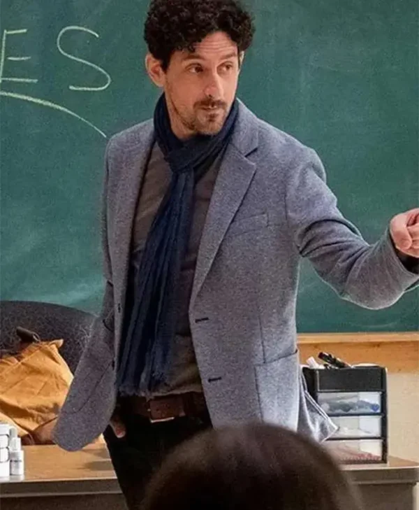 Mr. Shapiro Never Have I Ever Grey Blazer Coat
