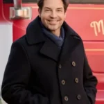 Ms. Christmas Comes To Town Brennan Elliott Black Wool Coat