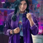 Ms. Marvel Kamala Khan Purple Cord Jacket