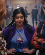 Ms. Marvel Kamala Khan Purple Cord Jacket