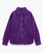 Ms. Marvel Kamala Khan Purple Cord Jacket