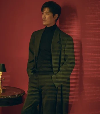 Mu-jin Choi My Name Black Long Coat