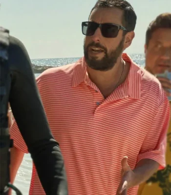 Murder Mystery 2 Adam Sandler Pink Shirt