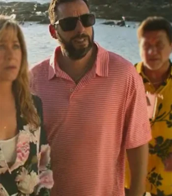 Murder Mystery 2 Adam Sandler Pink Shirt