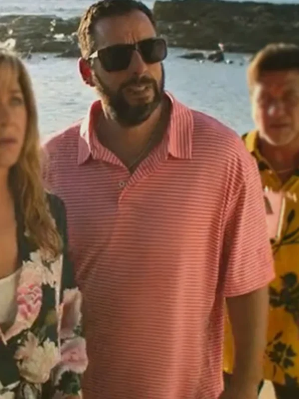 Murder Mystery 2 Adam Sandler Pink Shirt