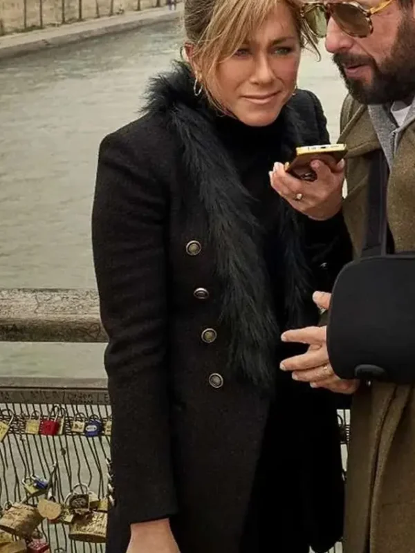 Murder Mystery 2 Jennifer Aniston Fur Jacket