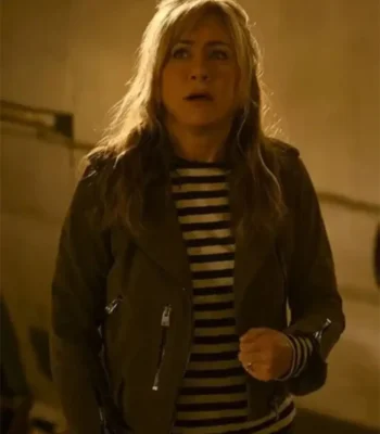 Murder Mystery 2 Jennifer Aniston Suede Jacket