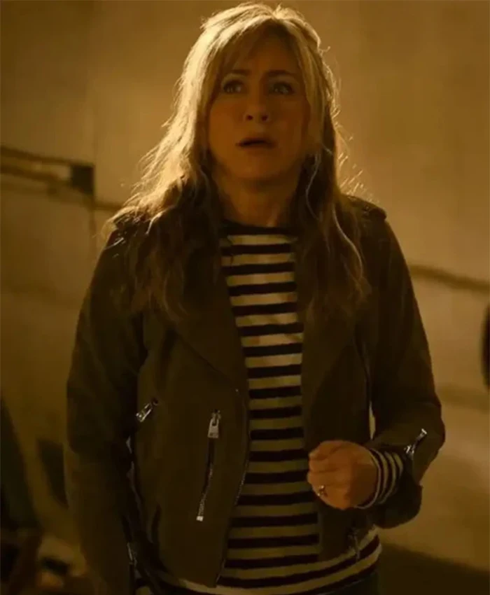 Murder Mystery 2 Jennifer Aniston Suede Jacket Murder Mystery 2 Jennifer Aniston Suede Jacket