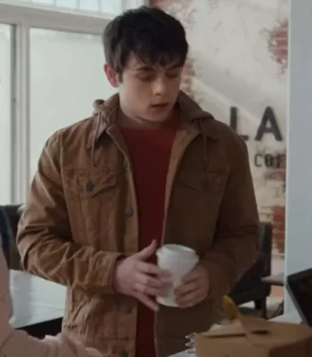 My Life With The Walter Boys S01 Alex Walter Brown Cotton jacket