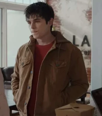 My Life With The Walter Boys S01 Alex Walter Brown Cotton jacket