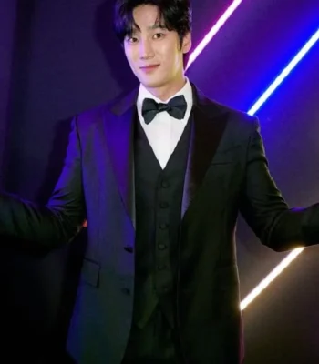 My Name Event Ahn Bo-Hyun Black Formal Single Breasted Tuxedo