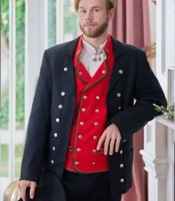 My Norwegian Holiday 2023 David Elsendoorn Black Blazer