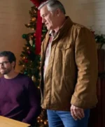 My Southern Family Christmas 2022 Bruce Campbell Brown Blazer
