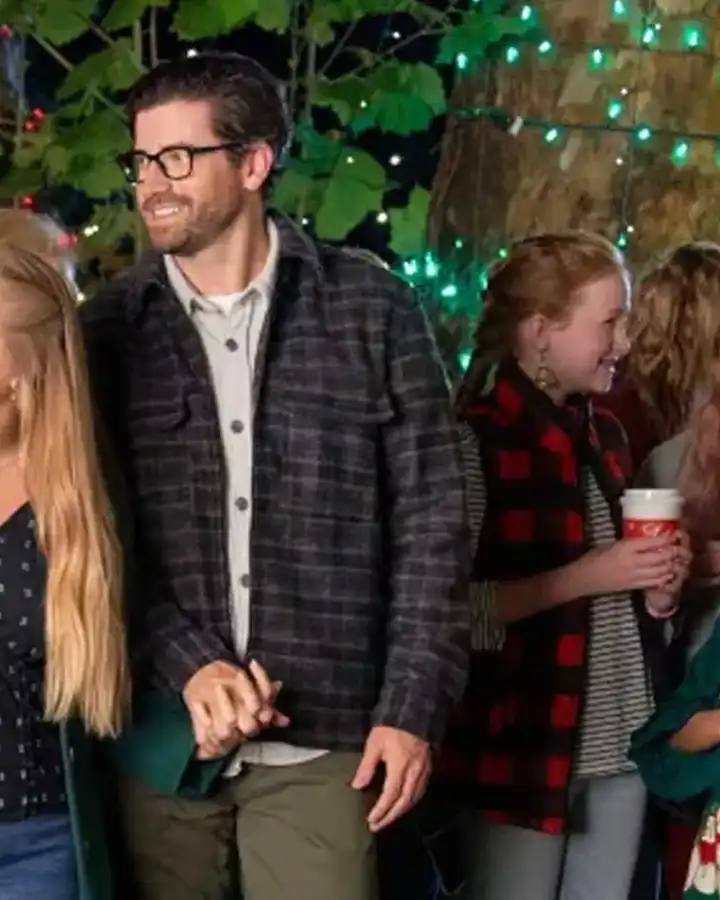 My Southern Family Christmas 2022 Ryan Rottman Grey Wool Jacket My Southern Family Christmas 2022 Ryan Rottman Grey Wool Jacket