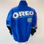 Myrl West Hip Hop Blue Bomber Jacket