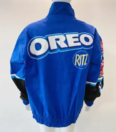 Myrl West Hip Hop Blue Bomber Jacket